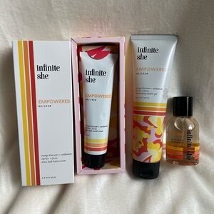 Margot Elena Infinite She Empowered Bundle of Shower Gel, Hand Cream, and Parfum